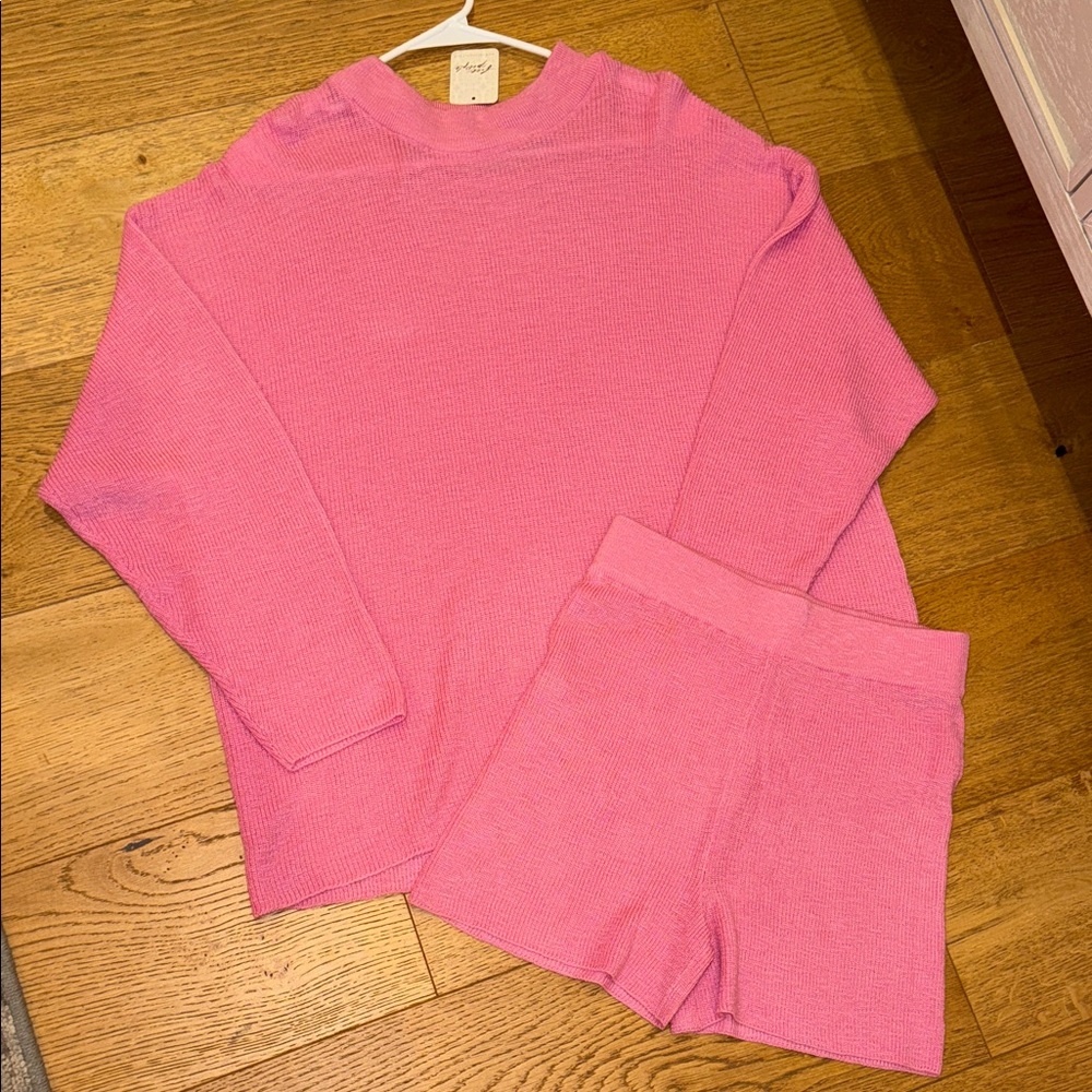 Free People Pink Set